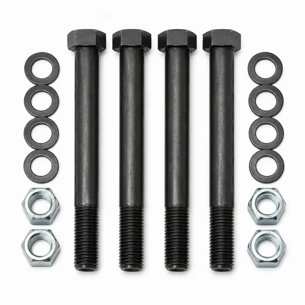1" x 10 1/2" hendrickson grade 8 tandem bolt kit – bt8 19hetb