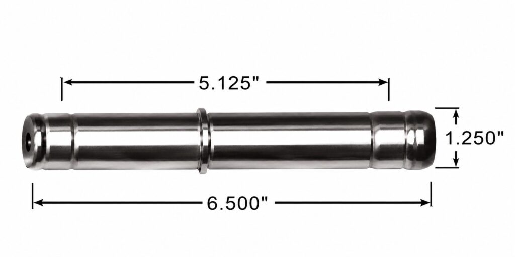 bt2025mbw international/navistar greasable leaf spring pin – oem 468702 c2