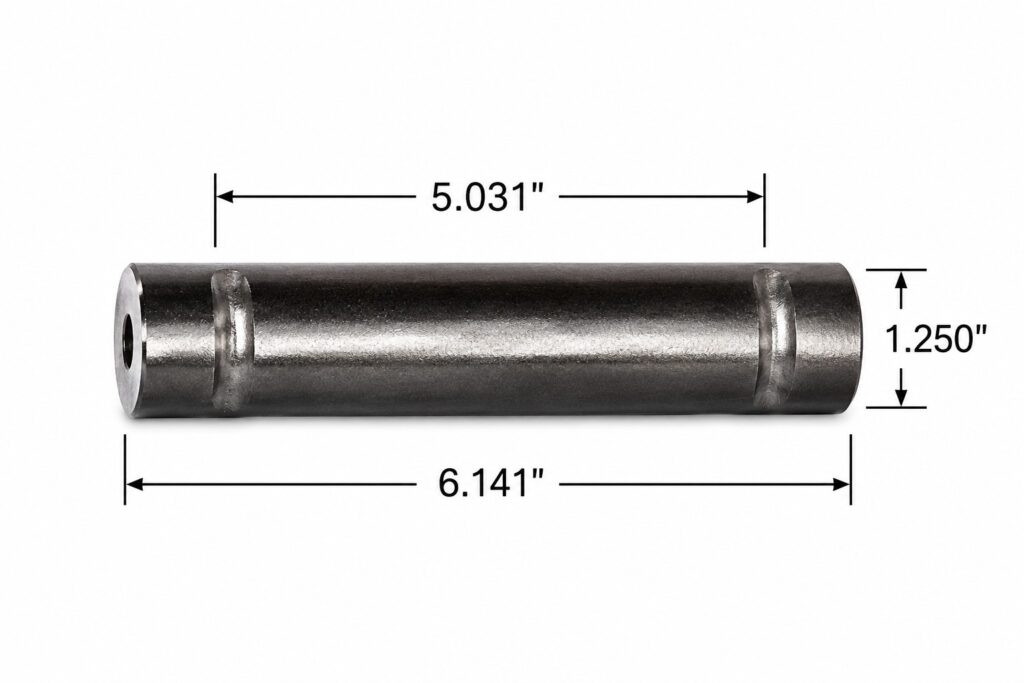 bt4725mbw peterbilt greasable leaf spring pin – oem 03 03688