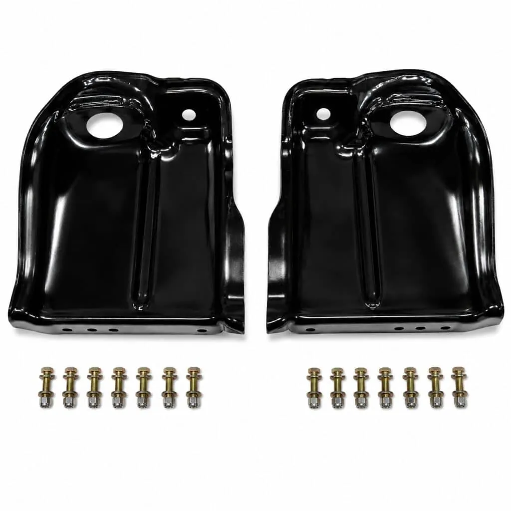bt b2 ford bronco front coil spring/shock tower kit – single shock both sides (1980–1996)