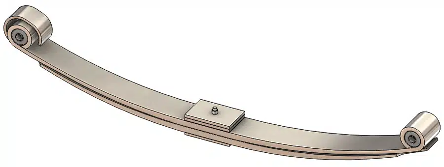 シャドバスリーブ 46-1768 Freightliner Front Leaf Spring | 3 Leaves | A16-17225-000
