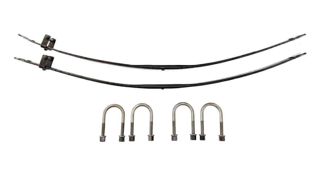 2007–2023 dodge, freightliner, mercedes benz sprinter 1500/2500/3500 rear add a leaf kit (mono leaf only) – bt1164ck